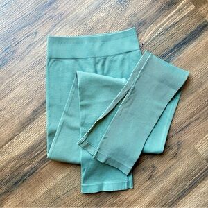 Fabletics Green Leggings flare (xs)